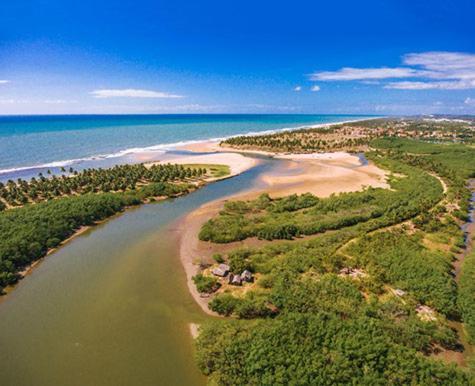 Beach House - Secured, Beach Access, Sea View, Best Location Baixio  Luaran gambar